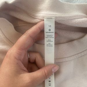 Feather Pink perfectly oversized crew